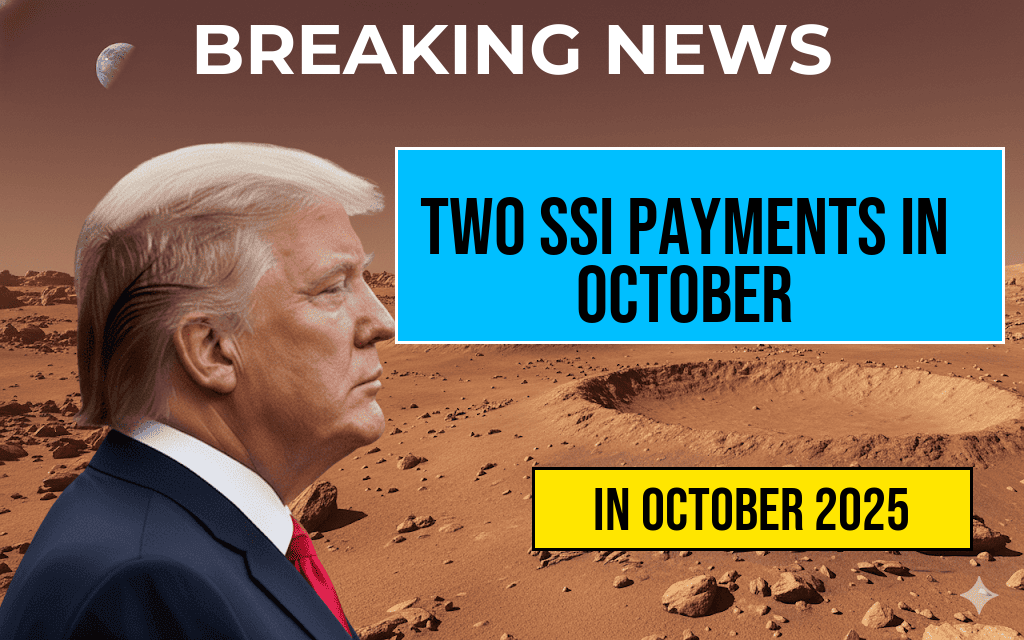 Social Security to Issue Two SSI Payments in October