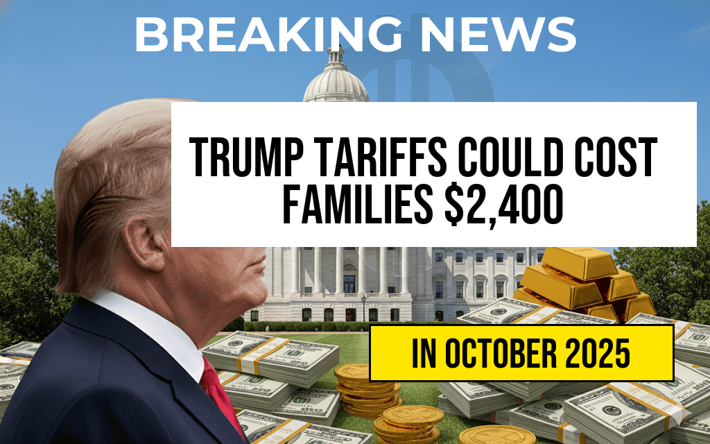 Trump Tariffs May Add $2,400 Annually to Your Family Budget: Analyzing the ‘Turbulence Tax’ Impact